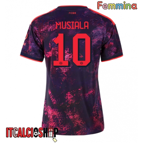 Bayern Munich Jamal Musiala #10 Terza Maglia Femmina 2026-27 Manica Corta